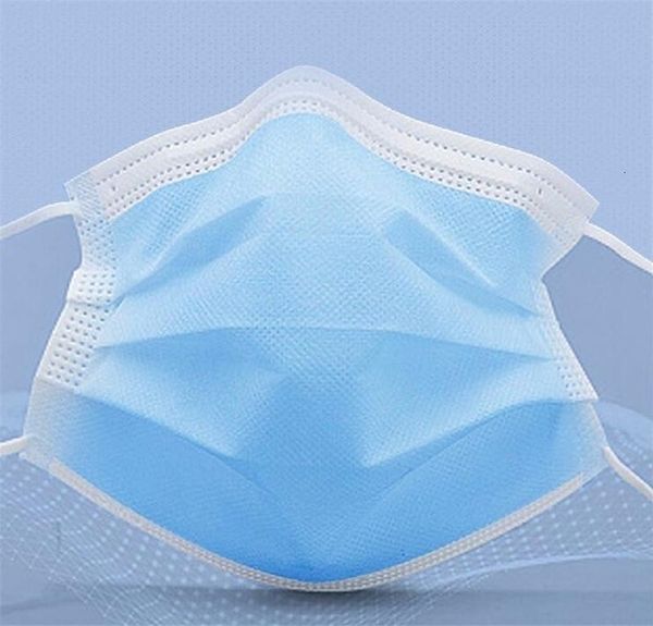 

dhl ship 2020 sleep mask new face masks breathable mascherine 3 ply non woven 7339044 activated carbon filter s blue hmzc