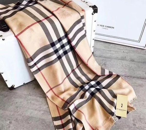 

De igner winter ca hmere carf pa hmina for women brand de igner men warm plaid carf fa hion women imitate ca hmere wool carve 180x70cm