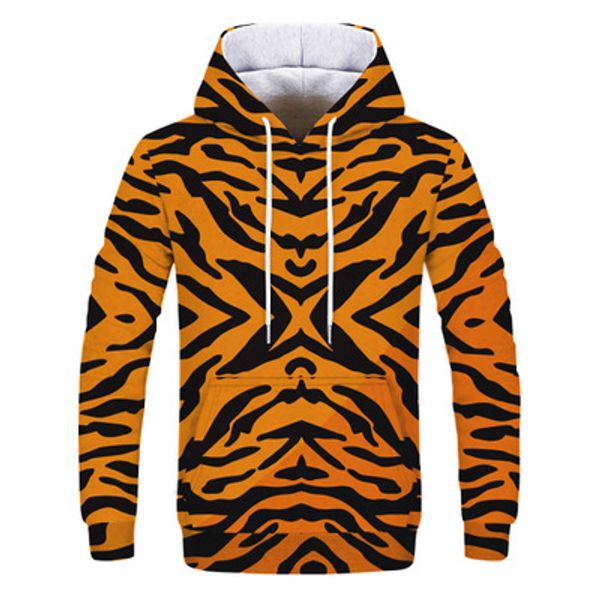 

2020 men hoodies hip hop sweatshirt funny 3d tiger skin fashion brand plus size 6xl hoodie men tracksuit pullovers ypf737, Black