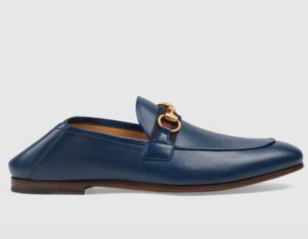 

luxury leather loafers muller designer loafers mens shoes with buckle fashion men princetown dress shoe casual sneakers mules flats shoes 01, Black