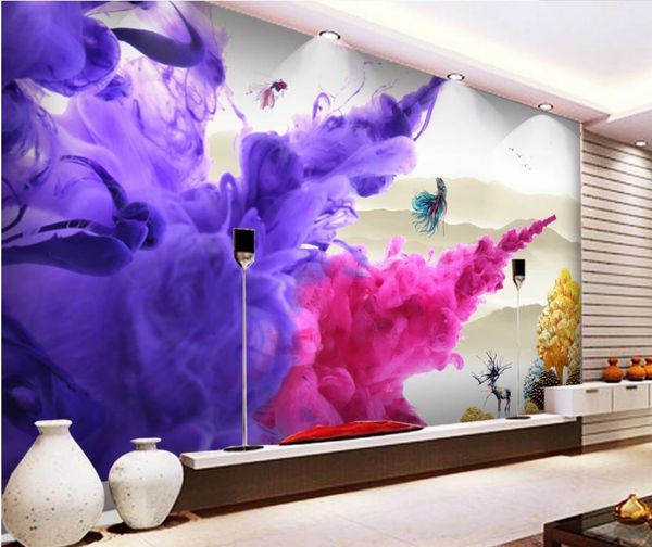 

3d wall murals wallpaper beautiful scenery wallpapers landscape wallpapers creative decorative painting