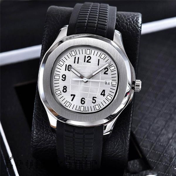 

rose gold mens watch 2813 automatic movement self-wind mechanical rubber strap sports watches clasp men runaway wristwatch new montre, Slivery;brown