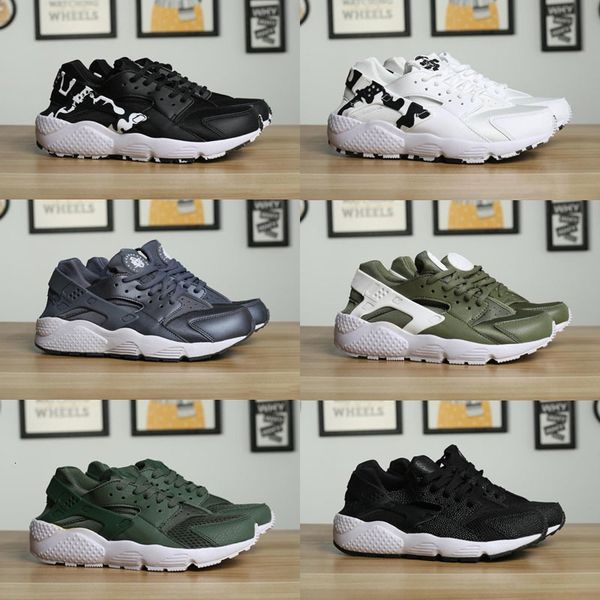 

высокая qaulitys дети huarache i кроссовок для мужчин женщин черного золота тройных кроссовок huarach 1 спортивных тренажеры huraches обуви, Black