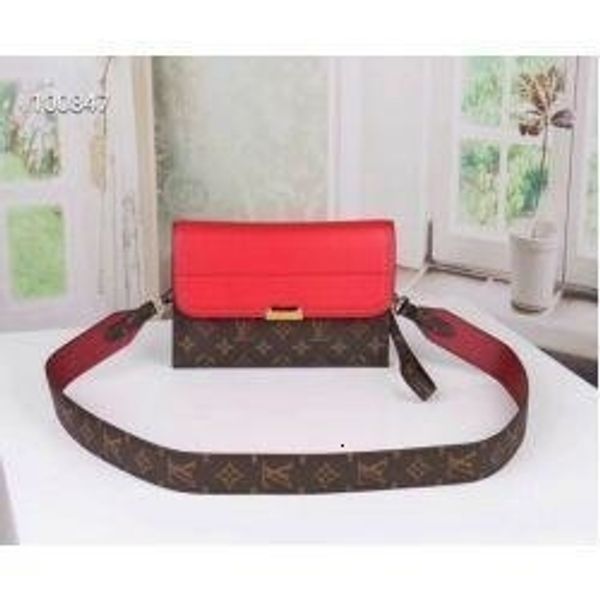 

women m51911 b canvas clutch handbag shoulder bag purse red messenger shoulder bags crossbody handbags totes boston bags