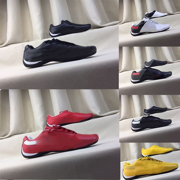 

Errari Locomotive Shoes Future Cat Leather SF Men Casual Shoes Triple Black White Leather Motorsport Party Designer Running Shoes Eur 37-45