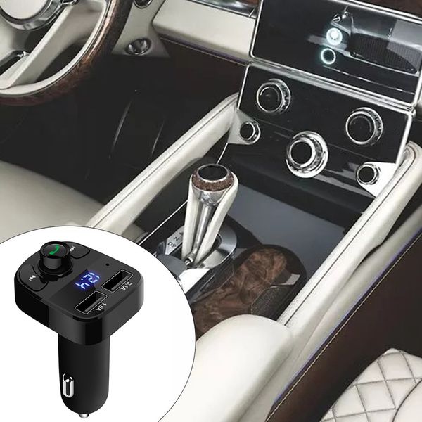 

hy-82 car fm transmitter wireless mp3 player radio adapter kit usb charger