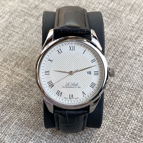 

sell luxury fashion man leather watch dress watch classic quartz watch black color sport wristwatches quartz dropshipping, Slivery;brown