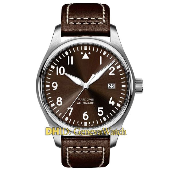 

sports watch waterproof swim dive designer watches 821a japan mechanical automatic movement watch 40mm 316l stainless steel leather strap, Slivery;brown