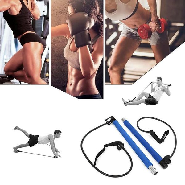

yoga belts elastic fitness yoga pilates belt buttocks lifting body beauty multifunctional bar fitness tools body building