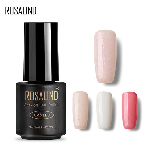 

rosalind gel 1s 1323-1465 vernis semi permanent nude nail polish 7ml soak off nail art varnish manicure gel lacquer