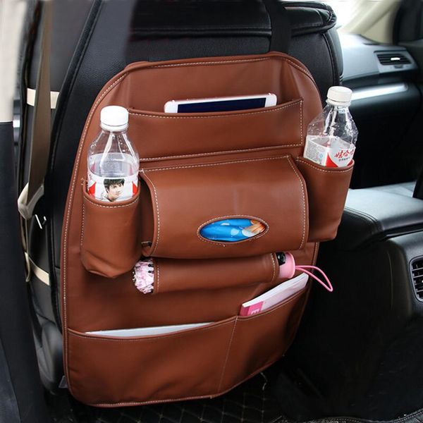 

fashion car seat storage bag hanging bags car seat back holder multifunction vehicle storage box styling ing