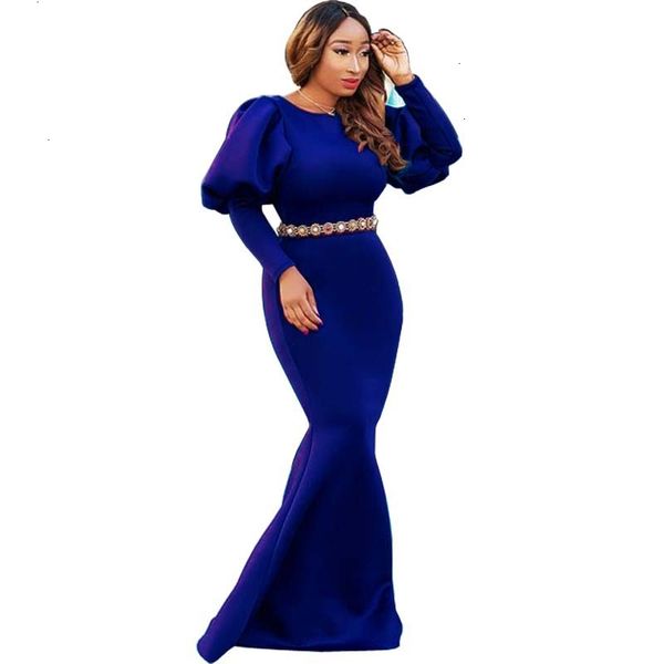 

womens dresses women dress winter autumn women o neck puff long sleeve high waist mermaid dress fashion casual long dresses k9303, Black;gray