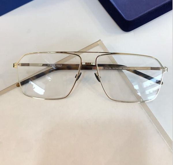 

new eyeglasses frame 328 plank frame glasses frame restoring ancient ways oculos de grau men and women myopia eye glasses frames, Silver