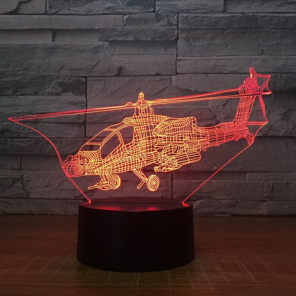 

touch charging remote control colorful 3d night light decoration led night light luminaria de mesa kids lamp