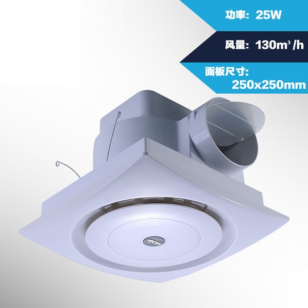 

8 inch 250*250mm ceiling fan exhaust pipe diameter 100mm ventilation for the l remove tvoc hcho pm2.5