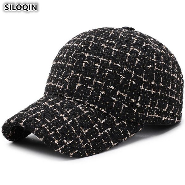 

siloqin woman's hat snapback autumn winter fashion leisure sports baseball cap adjustable size lady brands keep warm hats gorras, Blue;gray