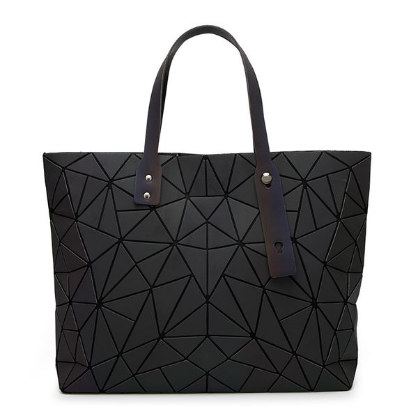 

diamond lattice fold over bags women luminous shopper bag shoulder bags totes sac bolso checked bag