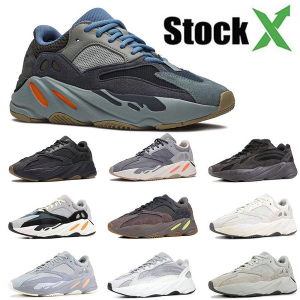 

adidas yeezy 350 v2 yeezys 380 700 500 kanye designer shoes 2020 hospital 700 v2 carbon blue wave runner mens ru, Blue;gray