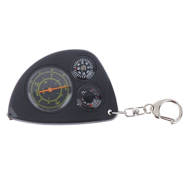 

portable outdoor odometer multifunction compass curvometer with rangefinder map odometer thermometer keychain