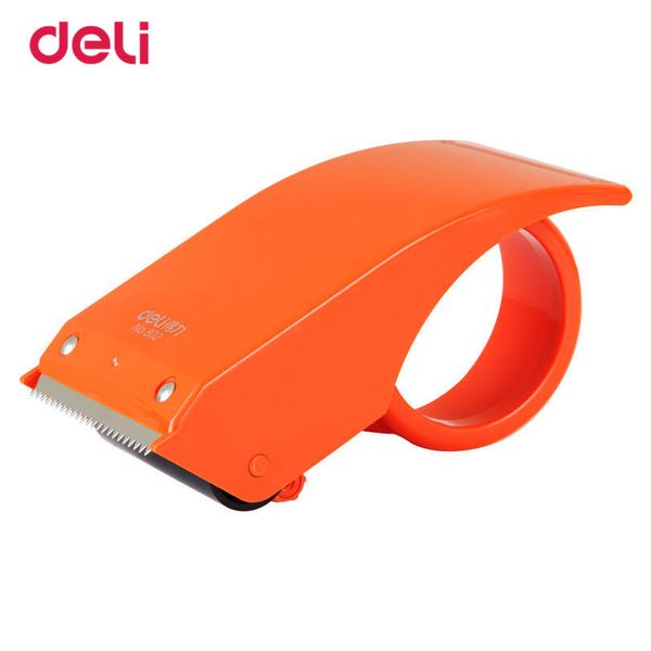 

deli 60 mm office adhesive tape dispenser holder cutter manual plastic hand home carton supplies tape width less than 60 mm