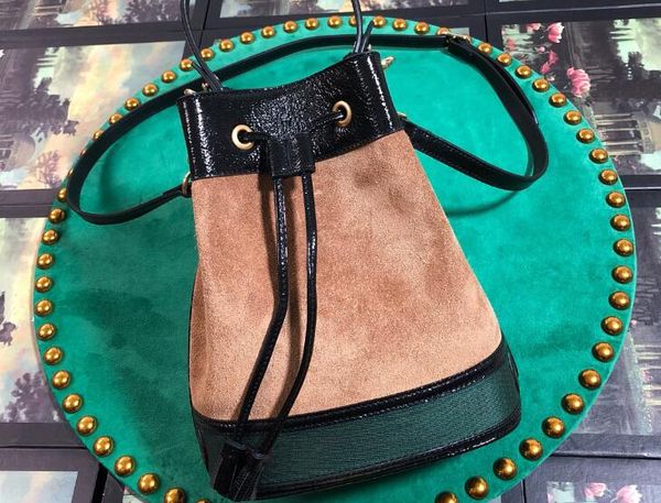 

5a лучшее качество 550621 20.5 см ophidias небольшой ведро плечо сумки для женщин с мешок пыли + серийный номер dhl бесплатная доставка