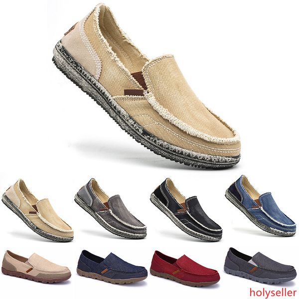 

men s casual shoes espadrilles triple black white beige wine red khaki breathable outdoor jogging walking shoes main5