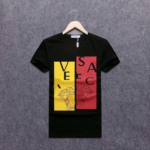 

2019 ummer round collar hort leeve t hirt new fa hion round neck oft thin men 039 giv hirt ummer printing high end brand, White;black
