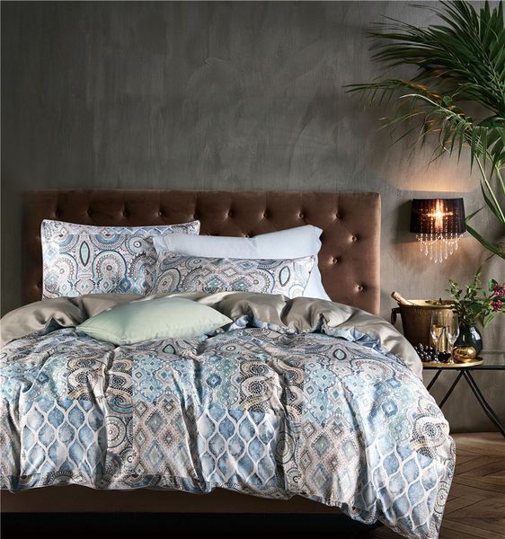 Egyptian Cotton Ultra Soft Bedding Set Twin Queen King Size Bright