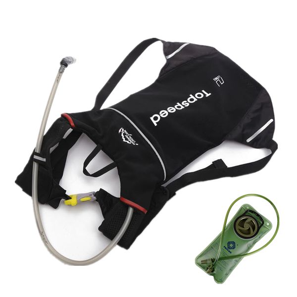 

professional marathon lightweight running backpack with safe certified 2l eva water bag outdoor cycling sport running bag