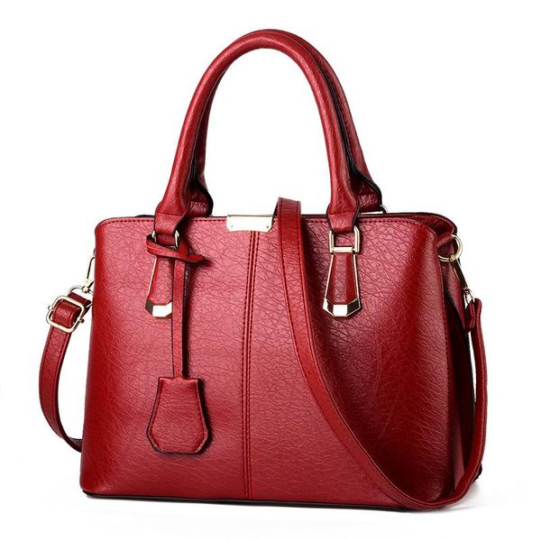 

fashion women handbags handle satchel female ladiestote purse multi-color optional totes plain pu bags #803