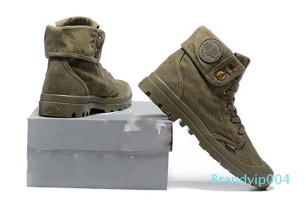 

pallabrouse army green turn help men military ankle casual shoes men casual shoes eur size 39-45, Black;white