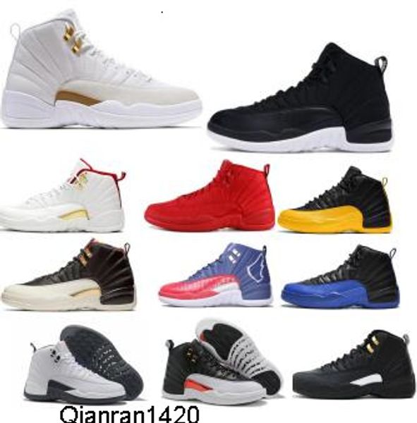 

men 12 12s basketball shoes flu game fiba sunrise reverse taxi master chinese new year hyper jade grey flight women 2020 sports sneakers