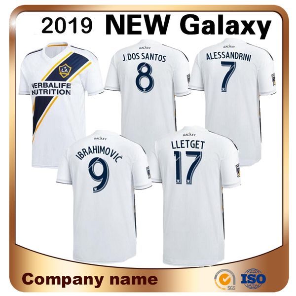 

2021 mls los angeles galaxy soccer jersey 20/21 home #9 ibrahimovic soccer shirt #10 pavon #14 chicharito #17 lletget away football uniforms, Black;yellow