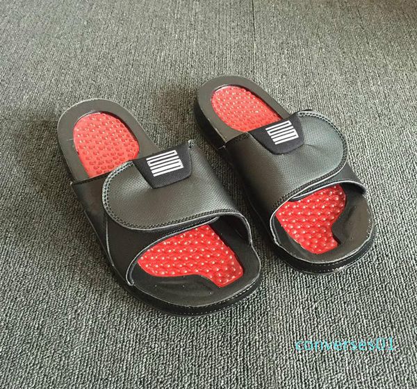 

wholesale new 11 slippers red black white sandals hydro slides basketball shoes casual running sports sneakers size -11 co001