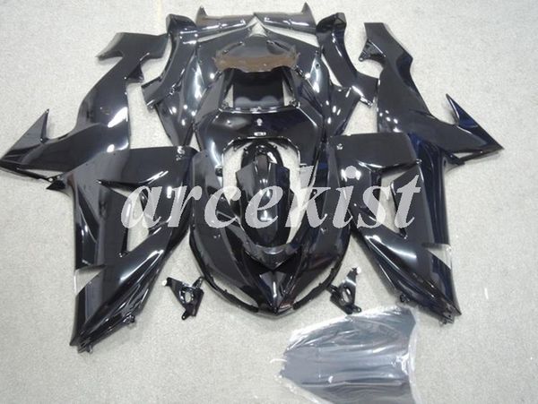 

new abs motorcycle fairings kits fit for kawasaki ninja zx-10r 2006 2007 06 07 body set custom black gloss