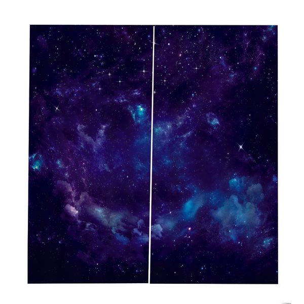 

digital printed 3d curtain waterproof living room bedroom drapes starry sky