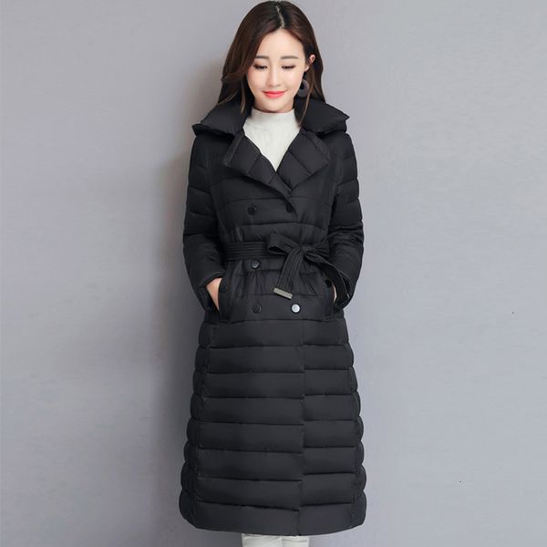 

come back in 2019 with a neck winter coat and a long paka woman's button, Tan;black