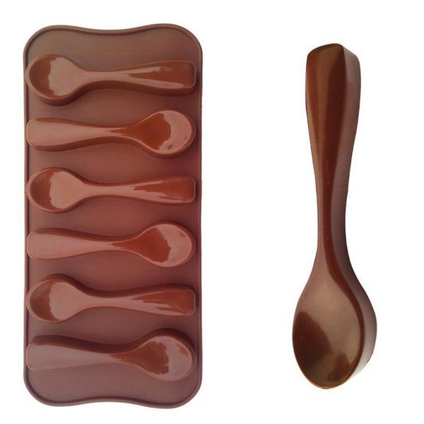 

pc tablespoon molds iyengar chocolate 1 baking spoon spoon biscuit mold handmade 6 cake silicone diy