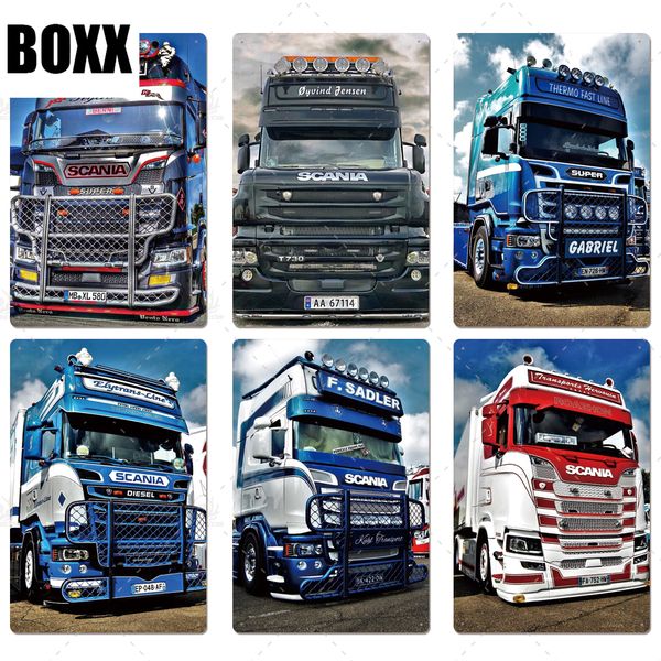 

scania металлическая вывеска табличка металлическая винтажная жестяная вывеска металлический плакат настенный декор для гаража бар паб челов