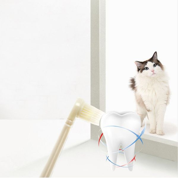 

кошка зубная щетка pet soft зубной щетки для удаления зубного камня pet портативный оральные инструмент для чистки зубов удаление зубного ка