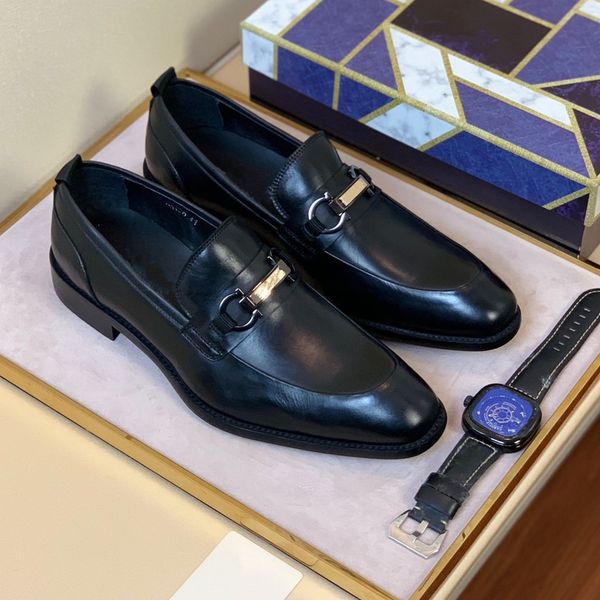 

19ss mens leather shoes dress shoes luxury wedding shoe floral print men pointed toe leather shoes flats office party formal shoe, Black