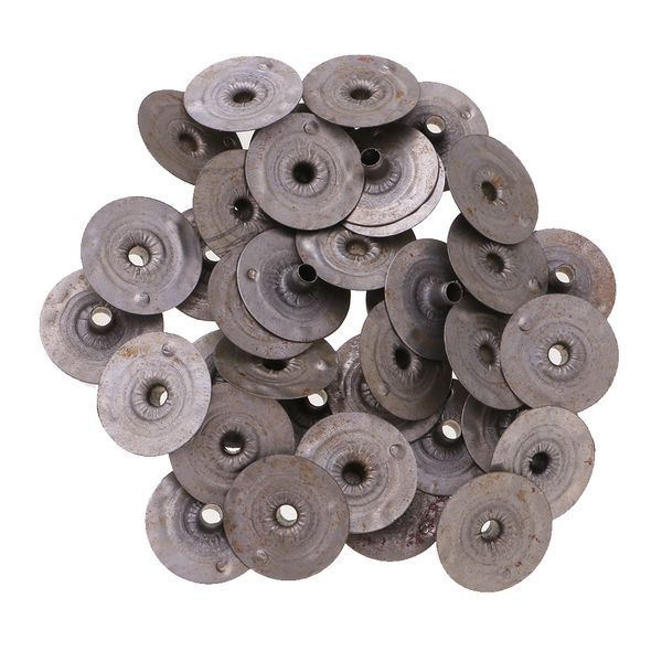

200pcs 6 sizes candle making/tea lights self centering votive metal candle wick sustainers/tabs/base diy supplies
