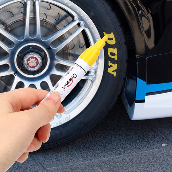 

paint care marker paint pen for car tyre tire tread waterproof car-styling 6 colors universal