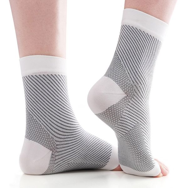 

new 1 pair foot compressions socks sleeves ankle arch support for men women lmh66, Blue;black
