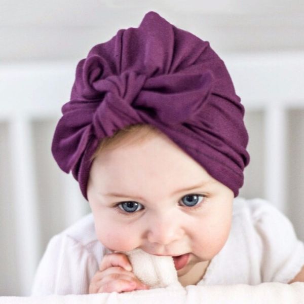 Cute Rabbit Ears Indian Hat Bandanas Baby Girls Kids Knot Turban