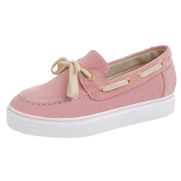 

women's shoes suede lace-up shoes fashion women solid color casual lace-up sport breathable single, Black