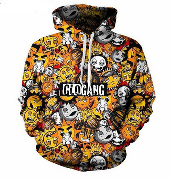 

fashion 3d printed classic cute cartoon men women pullover hoodies street wear casual hip hop pockets sweatshirt clothing zgxl095, Black