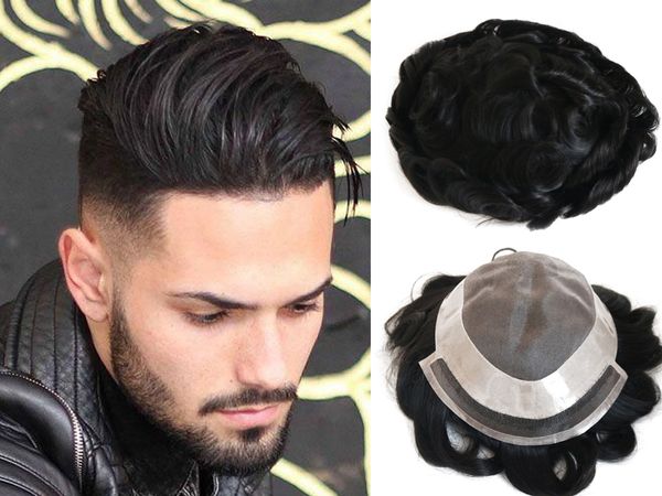 2019 Hot Selling Men S Toupee Soft Injection Lace Toupee With 100