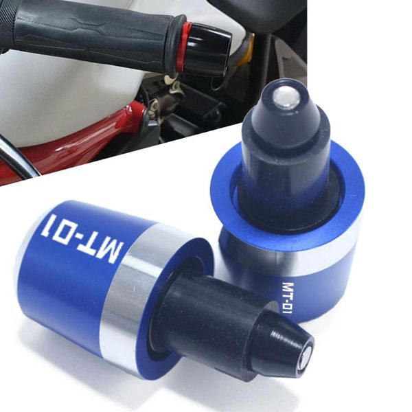 

мотоцикл handlebar end для mt01 mt01 mt 01 2004 2005 2006-2009 moto зажимных концов plus ручки caps бар захваты концы советы