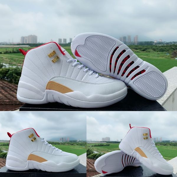 

4s 12s fiba mens basketball shoes 12 athletic sports 4 men sneakers trainers designer shoes size 7-13